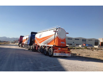 Semi-remorque citerne pour transport de ciment neuf LIDER 2022 MODEL NEW CEMENT TANKER: photos 4