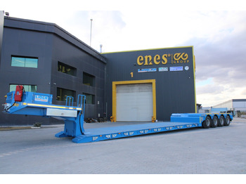 Semi-remorque surbaissé pour transport de équipements lourds neuf LIDER 2025 READY IN STOCK UNUSED FRONT LOADING: photos 4