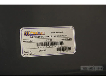 Hydraulique pour Camion neuf ZF NSOF0135086RC00 Hydr. tank achter cab 135 Ltr: photos 4 Hydraulique pour Camion neuf ZF NSOF0135086RC00 Hydr. tank achter cab 135 Ltr: photos 4