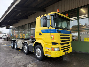 Camion ampliroll SCANIA R 450