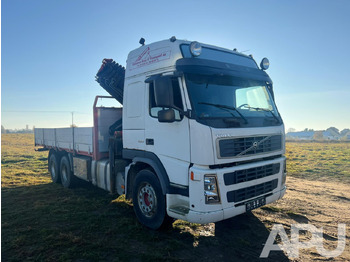 Camion plateau, Camion grue Volvo FM12: photos 3