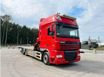 Camion plateau, Camion grue DAF XF 105 6x2 HMF 4020 EURO 5 KRAN CRANE: photos 4 Camion plateau, Camion grue DAF XF 105 6x2 HMF 4020 EURO 5 KRAN CRANE: photos 4