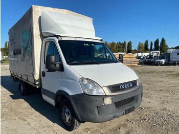 Véhicule utilitaire plateau baché IVECO Daily 35c18