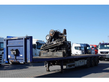 Semi-remorque plateau LECITRAILER