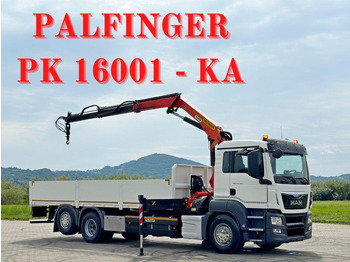 Camion plateau MAN TGS 26.320