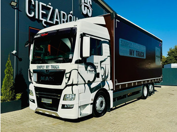 Camion à rideaux coulissants MAN TGX