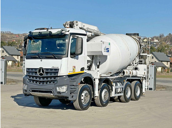 Camion malaxeur Mercedes-Benz AROCS 3743 * Betonpumpe + FUNK * 8x4 * TOP: photos 2