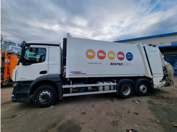 Benne à ordures ménagères Mercedes-Benz Actros 2536 6x2 Faun Powerpress 524 Garbage truck: photos 4 Benne à ordures ménagères Mercedes-Benz Actros 2536 6x2 Faun Powerpress 524 Garbage truck: photos 4