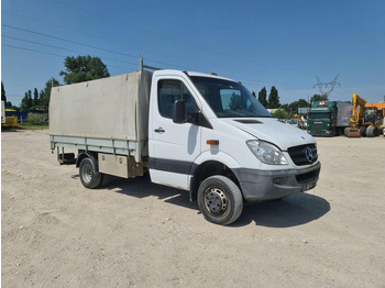 Véhicule utilitaire plateau baché MERCEDES-BENZ Sprinter 519