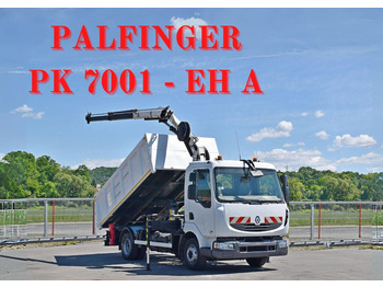 Camion benne RENAULT Midlum 220