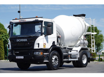 Camion malaxeur SCANIA P