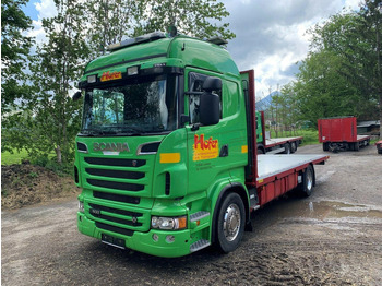 Camion plateau SCANIA R 500