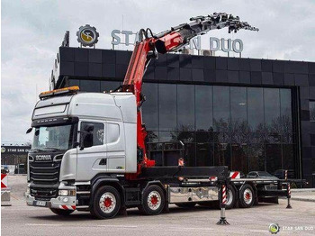 Camion plateau SCANIA R 730