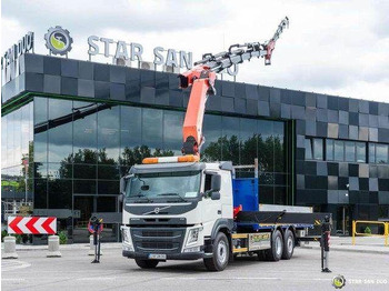 Camion plateau, Camion grue Volvo FM 460 6x2 PALFINGER PK 42002 FLY JIB Crane Eu: photos 4