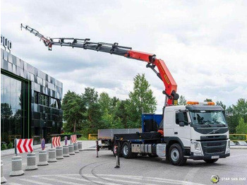 Camion plateau, Camion grue Volvo FM 460 6x2 PALFINGER PK 42002 FLY JIB Crane Eu: photos 3