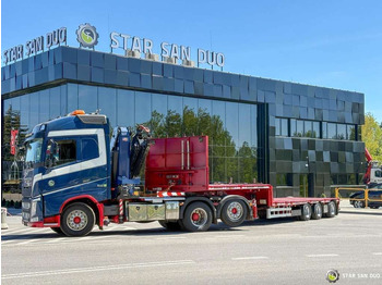 Crédit-bail  HRD Semitrailer Low Loader NRD NTS 3 Axle Tieflader HRD Semitrailer Low Loader NRD NTS 3 Axle Tieflader: photos 4