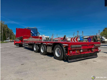 Crédit-bail  HRD Semitrailer Low Loader NRD NTS 3 Axle Tieflader HRD Semitrailer Low Loader NRD NTS 3 Axle Tieflader: photos 2