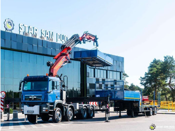 Camion grue MAN TGA 35.440