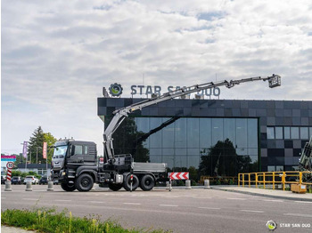 Camion grue MAN  TGS 26.420 6x6 HMF 3000 K6 Fly Jib Crane Basket: photos 3