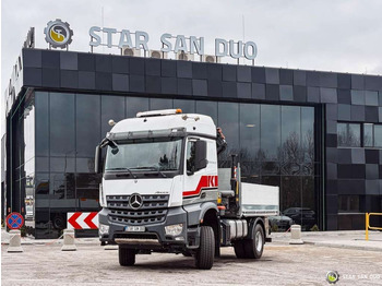 Camion grue Mercedes-Benz  AROCS 1851 PALFINGER PK 20002 Crane Kran: photos 2