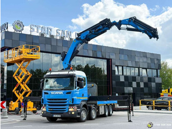Camion grue Scania  R440 8x4 Palfinger PK50002 FLY JIB Crane Winch: photos 4