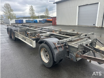 Remorque porte-conteneur/ Caisse mobile FLIEGL
