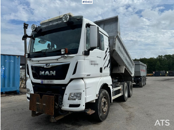 Camion benne MAN TGX 26.580