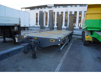 Remorque porte-engin surbaissée