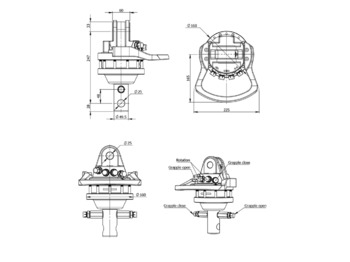 Crédit-bail Hydraulic shaft rotator RE-R3C Hydraulic shaft rotator RE-R3C: photos 3
