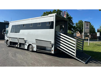 Camion chevaux MAN TGM 15.250 5 horses and living brand Krismar: photos 4