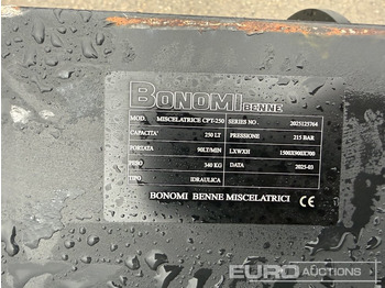 Godet neuf Unused BONOMI BENNE CPT-250: photos 5