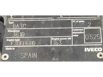 Moteur pour Camion Iveco STRALIS E6 XP CURSOR 11 F3GFL611: photos 2 Moteur pour Camion Iveco STRALIS E6 XP CURSOR 11 F3GFL611: photos 2