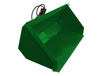 Godet pour chargeur pour Machine agricole Agromet bucket with hydraulics ŁH-1000 for tractor: photos 5