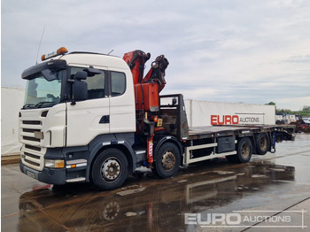 Camion plateau SCANIA R 420