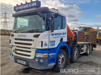 Camion porte-voitures SCANIA P 340