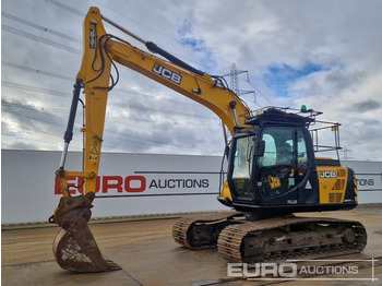 Pelle sur chenille JCB