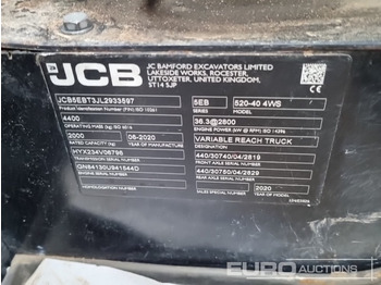 Chariot télescopique JCB