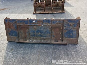 Godet 76" Loading Bucket to suit Skidsteer Loader: photos 4