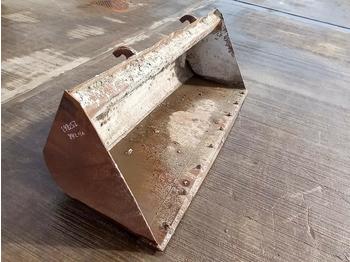 Godet 90" Loading Bucket to suit Telehandler: photos 1