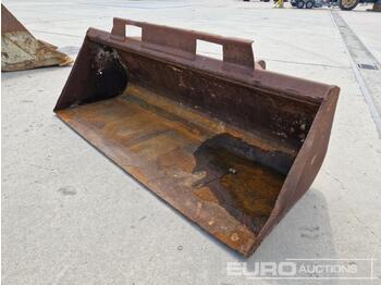 Godet 92" Front Loading Bucket to suit Dieci Telehandler: photos 1