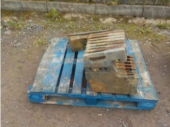 Contrepoids pour Tracteur agricole Ford Weight Block & Carrier: photos 1