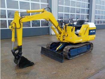 Mini pelle Komatsu PC10-2: photos 1
