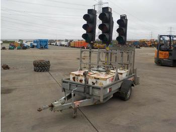 Remorque Pike 4 Way Traffic Light System, Single Axle Trailer: photos 1