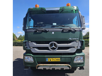 Camion plateau, Camion grue Mercedes Actros 3341 A BlueTec 5: photos 5