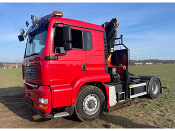 Camion grue MAN TGA 18.430