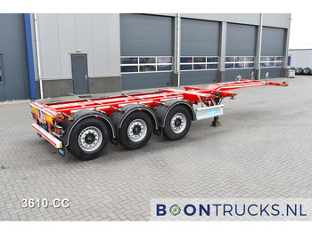 Semi-remorque porte-conteneur/ Caisse mobile D-TEC