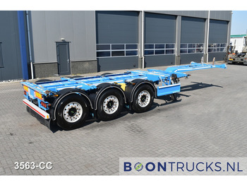 Semi-remorque porte-conteneur/ Caisse mobile D-TEC