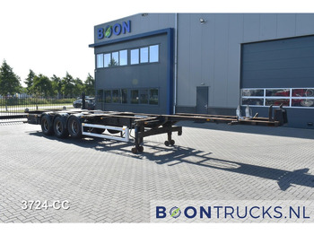 Semi-remorque porte-conteneur/ Caisse mobile Pacton T3-007 | 2x20-40-45ft HC * LIFT AXLE * BPW * NL TRAILER: photos 4