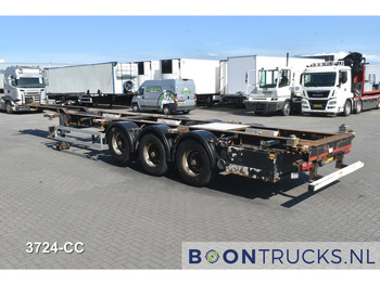 Semi-remorque porte-conteneur/ Caisse mobile Pacton T3-007 | 2x20-40-45ft HC * LIFT AXLE * BPW * NL TRAILER: photos 3