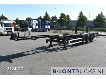 Semi-remorque porte-conteneur/ Caisse mobile Pacton T3-007 | 2x20-40-45ft HC * LIFT AXLE * BPW * NL TRAILER: photos 2